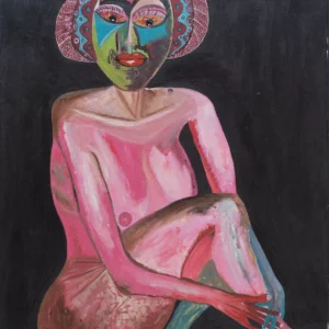 A mulher cor de rosa